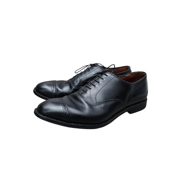 Allen Edmonds Fifth Avenue Cap-toe Oxford Black Leather Dress Shoe With Dust Bag main image 8